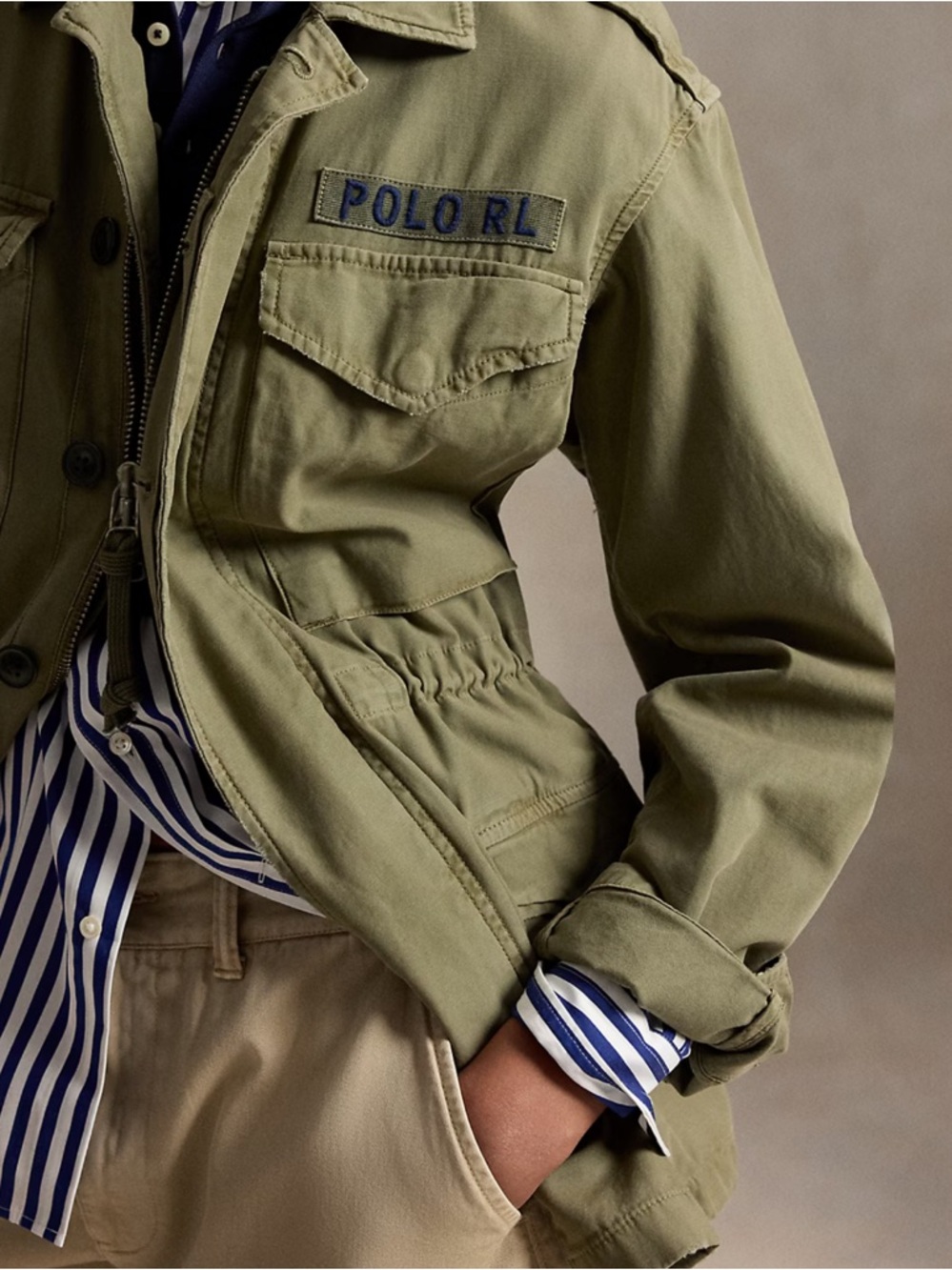 Polo by Ralph Lauren The Iconic Field Military Jacket NWT - Picture 5 of 13